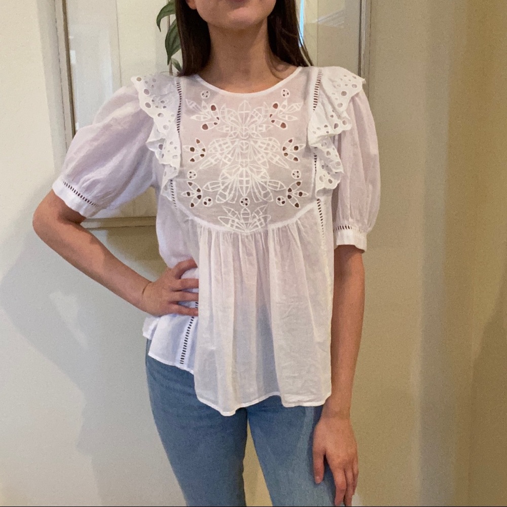 Zara Babydoll Top